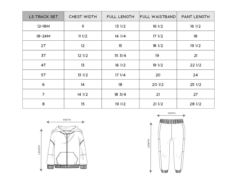 Long Sleeve Track Set - HoneyBug 