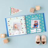 Little Captain Memory Baby Book - HoneyBug 