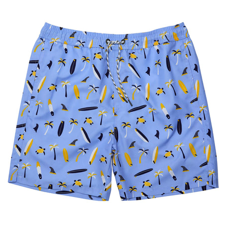Mens Turtle Break Swim Short - HoneyBug 