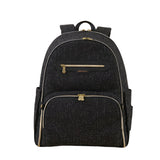 Convertible Tweed Diaper Backpack