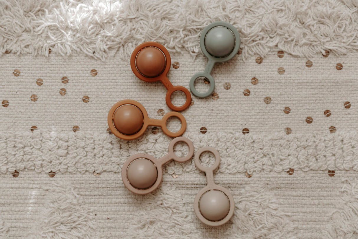 Rattle Toy  - Ora | Iceberg Green - HoneyBug 