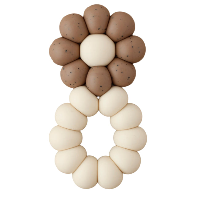 Freezer Teether - Chamomile | Speckled Truffle - HoneyBug 