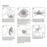 Haakaa Silicone Nipple Shields 2-pk (18 mm) - HoneyBug 