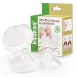 Haakaa Silicone Nipple Shields 2-pk (24 mm) - HoneyBug 