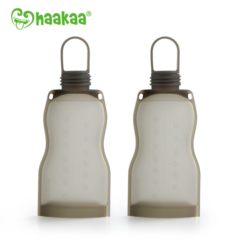 Haakaa Silicone Milk Storage Bag (9oz/260ml) - HoneyBug 