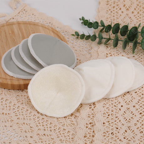 Haakaa All-Day Reusable Nursing Pad Set with Washing Bag, 8 Ct - HoneyBug 