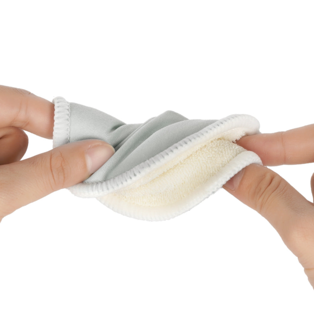 Haakaa All-Day Reusable Nursing Pad Set with Washing Bag, 8 Ct - HoneyBug 