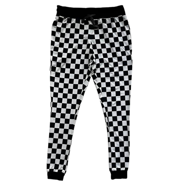 MAMA JOGGERS- B+W Check - HoneyBug 