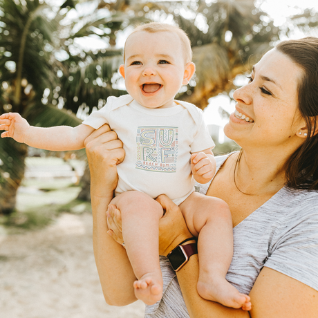 graphic bodysuit | SURF - HoneyBug 
