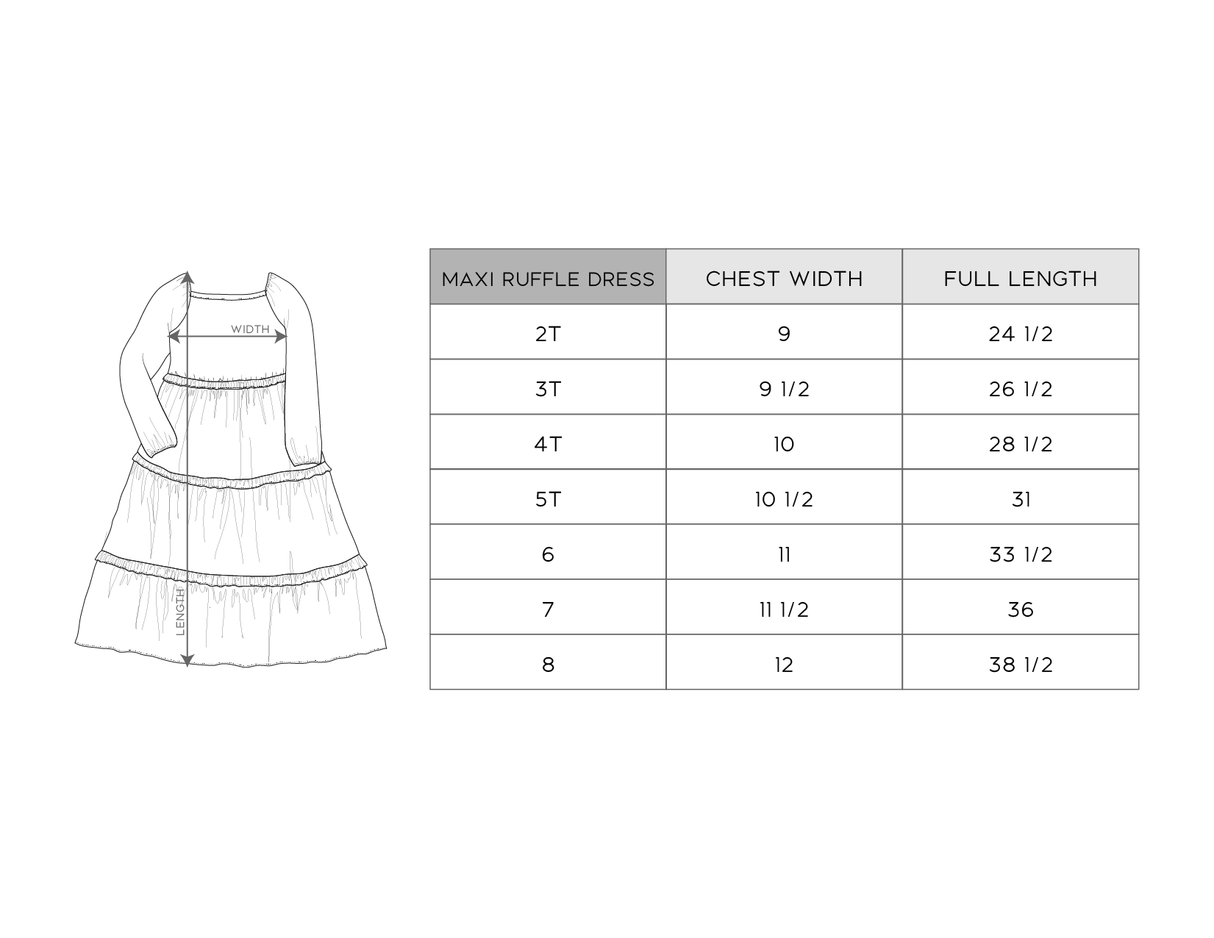 Long Sleeve Maxi Dress - HoneyBug 