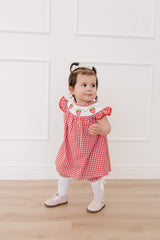 Gingham Strawberry Dress