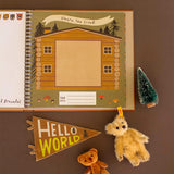 Little Camper Memory Baby Book - HoneyBug 