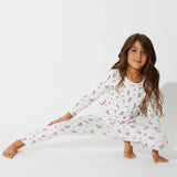 Mermaid Bamboo Kids Pajamas - HoneyBug 