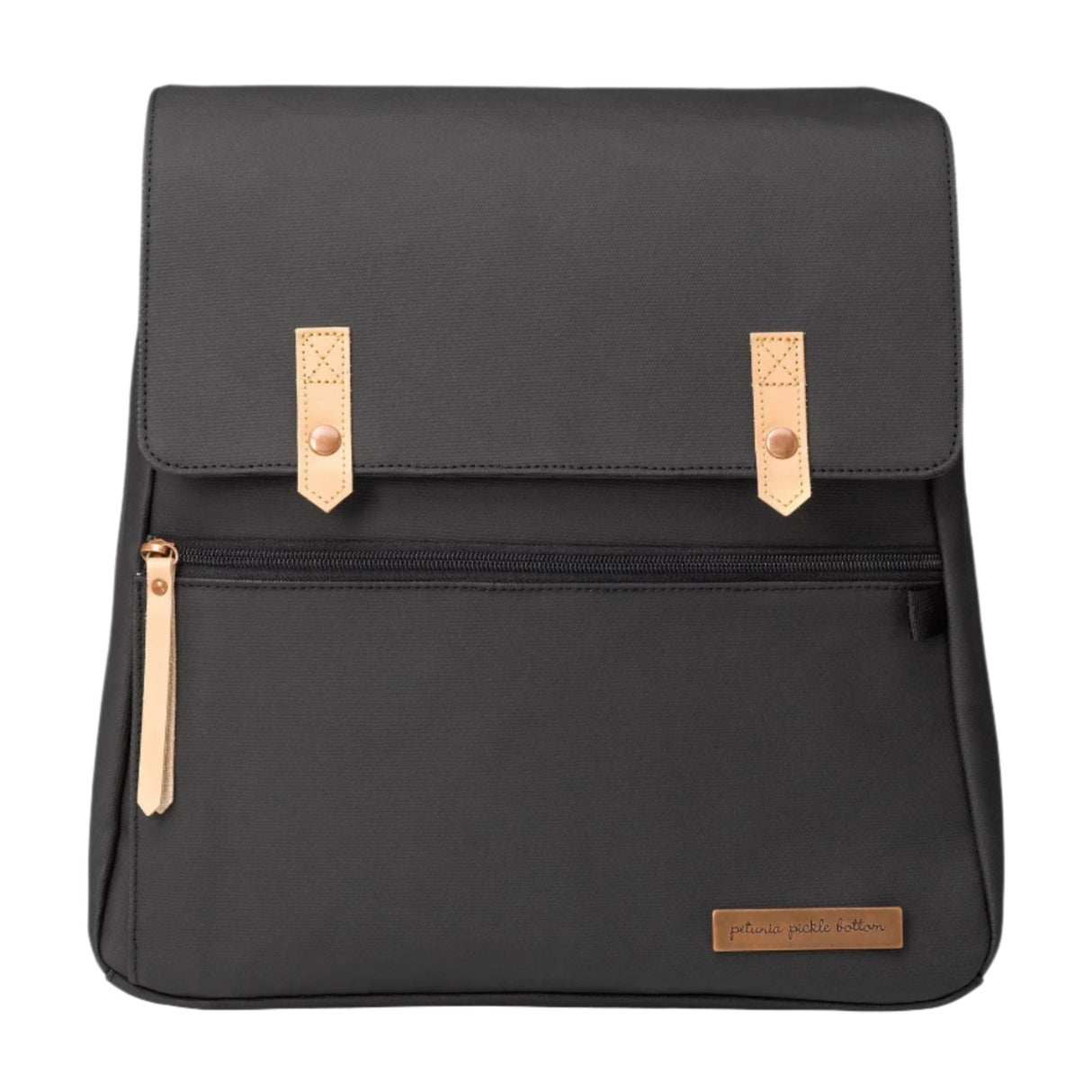 Meta Backpack - Black Matte Canvas - HoneyBug 