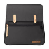 Meta Backpack - Black Matte Canvas - HoneyBug 