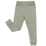 BAMBOO RIB LEGGINGS- Mushroom - HoneyBug 