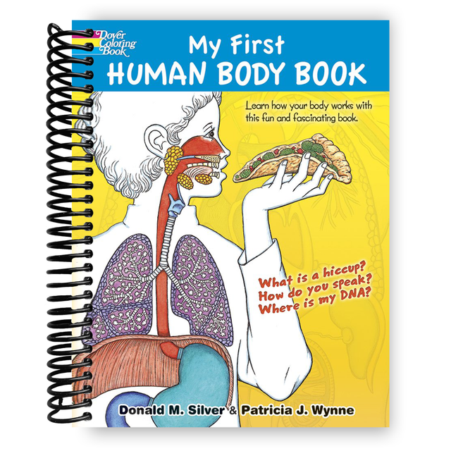 My First Human Body Book (Spiral Bound) - HoneyBug 