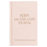 Mom's One Line A Day Leather Journal - HoneyBug 