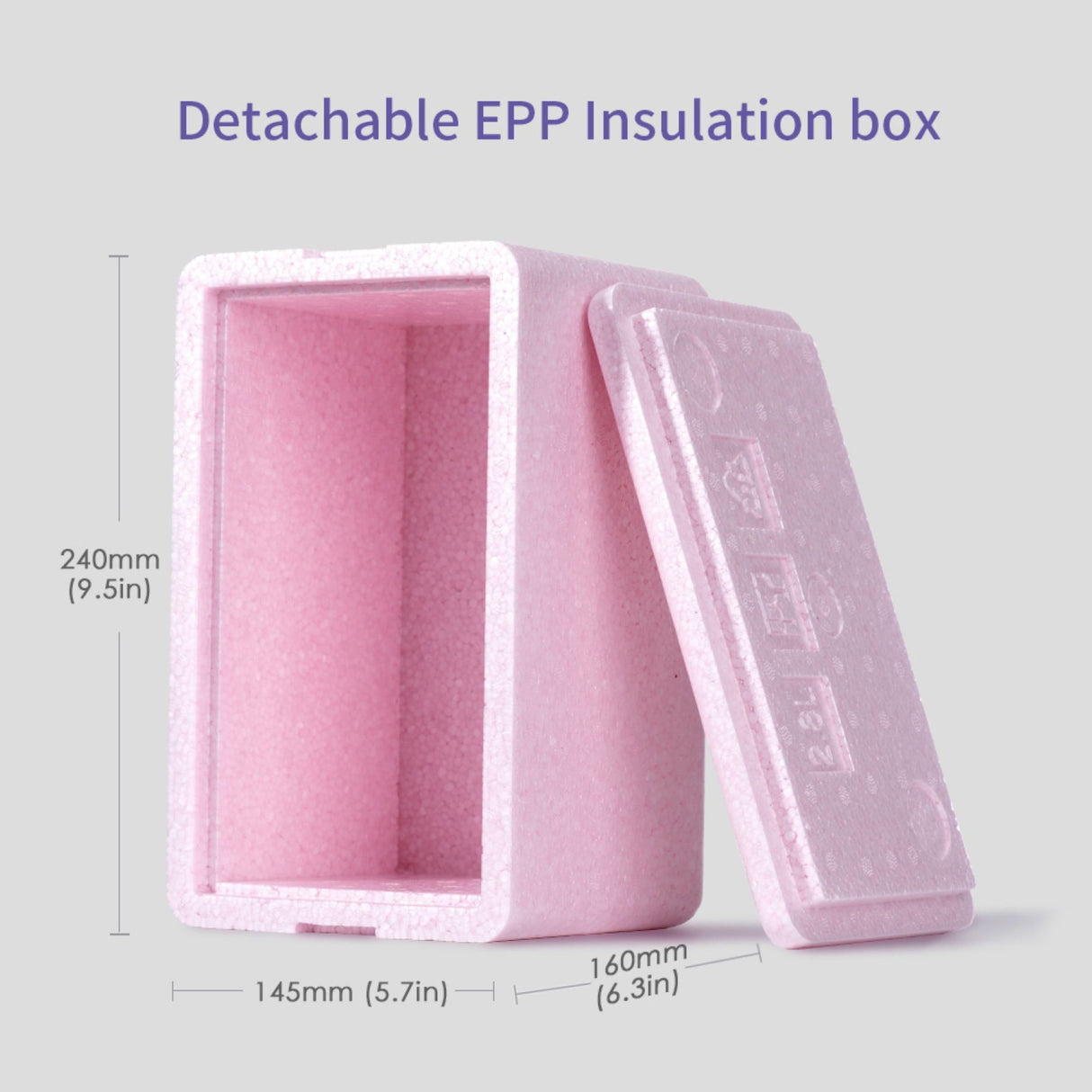 Breastmilk Cooler Bag with Detachable Insulation Box Set