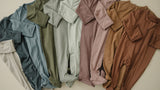 Olive Bamboo Footed Zipper - HoneyBug 