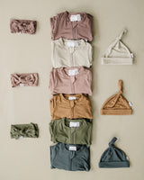 Plum Bamboo Footed Zipper - HoneyBug 