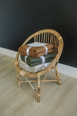 Olive Bamboo Quilt - HoneyBug 