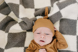 Mustard Bamboo Newborn Knot Hat - HoneyBug 