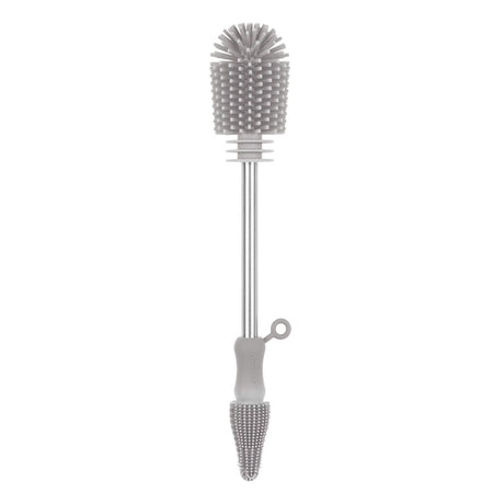 Haakaa Double-Ended Silicone Brush 1 PK - HoneyBug 