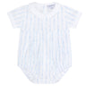 Blue Twirls Bubble - HoneyBug 