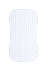 Blue Twirls Burp Cloth - HoneyBug 