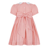 Coral Nella Smocked Dress