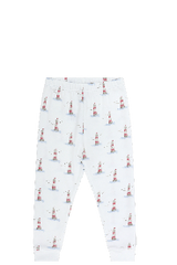 Lighthouse Print Pajama - HoneyBug 