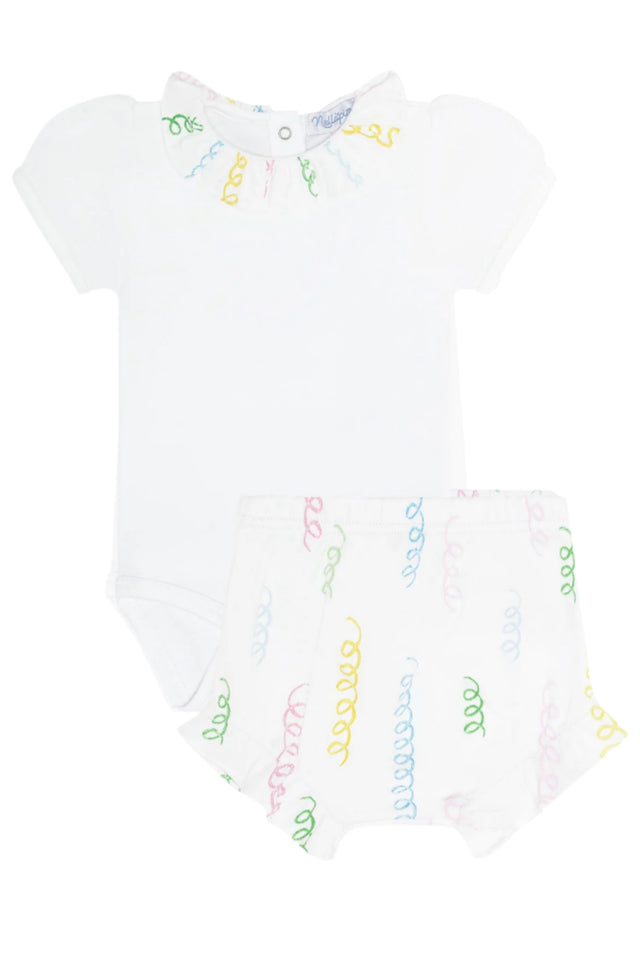 Spirals Print Onesie Set - HoneyBug 