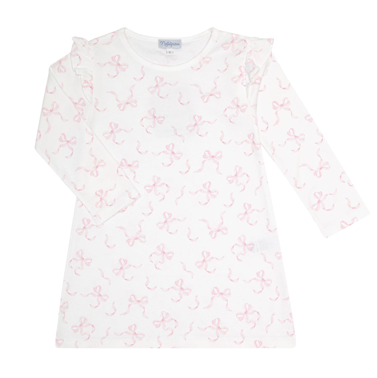 Charming Bows Print Playtime Dress