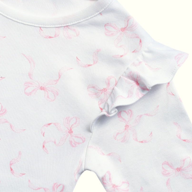 Charming Bows Print Playtime Dress