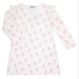 Pink Puppy Love Print Playtime Dress - HoneyBug 