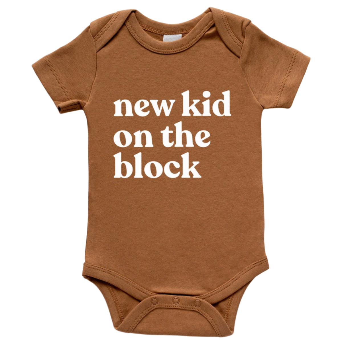 New Kid On The Block Organic Baby Bodysuit - HoneyBug 