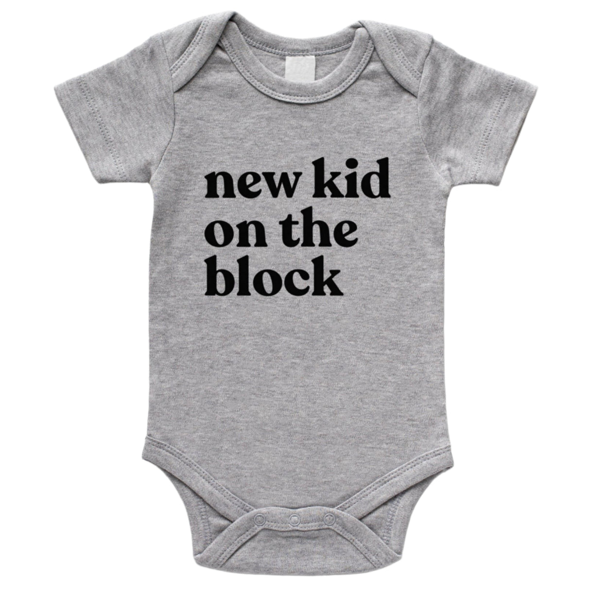 New Kid On The Block Organic Baby Bodysuit - HoneyBug 