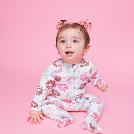 Organic Footie - Donuts