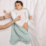 One & Done Sleep Sack - Green Stripes