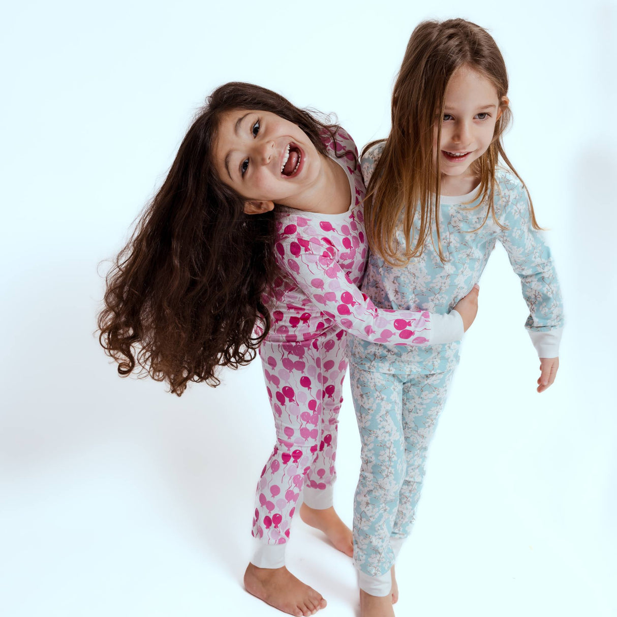 Organic Kids Pajamas - Cherry Blossoms