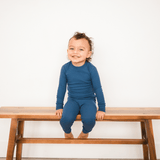 Organic Cotton 2-Piece Set - Ocean Blue - HoneyBug 