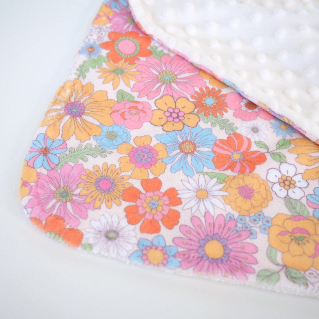 Mini Minky - Retro Floral - HoneyBug 