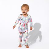 PAW Patrol: Comic Girl Pups Bamboo Convertible Footie - HoneyBug 