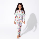 PAW Patrol: Comic Girl Pups Bamboo Kids Pajamas - HoneyBug 
