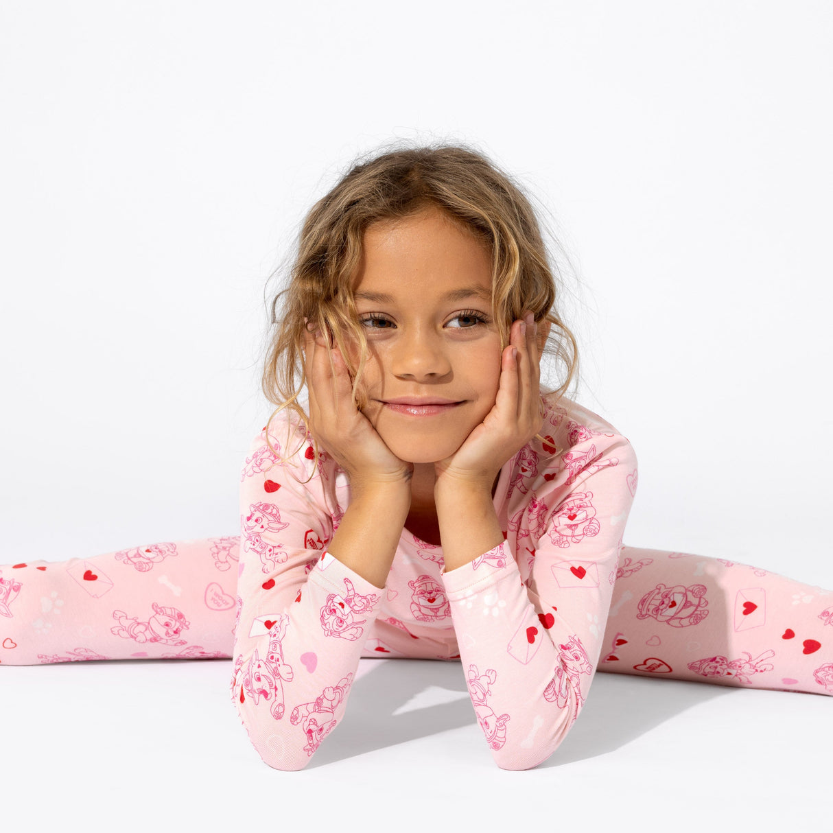 PAW Patrol: Pretty PAWSOME Pink Bamboo Kids Pajamas - HoneyBug 