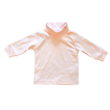Solid Pink Turtleneck - HoneyBug 