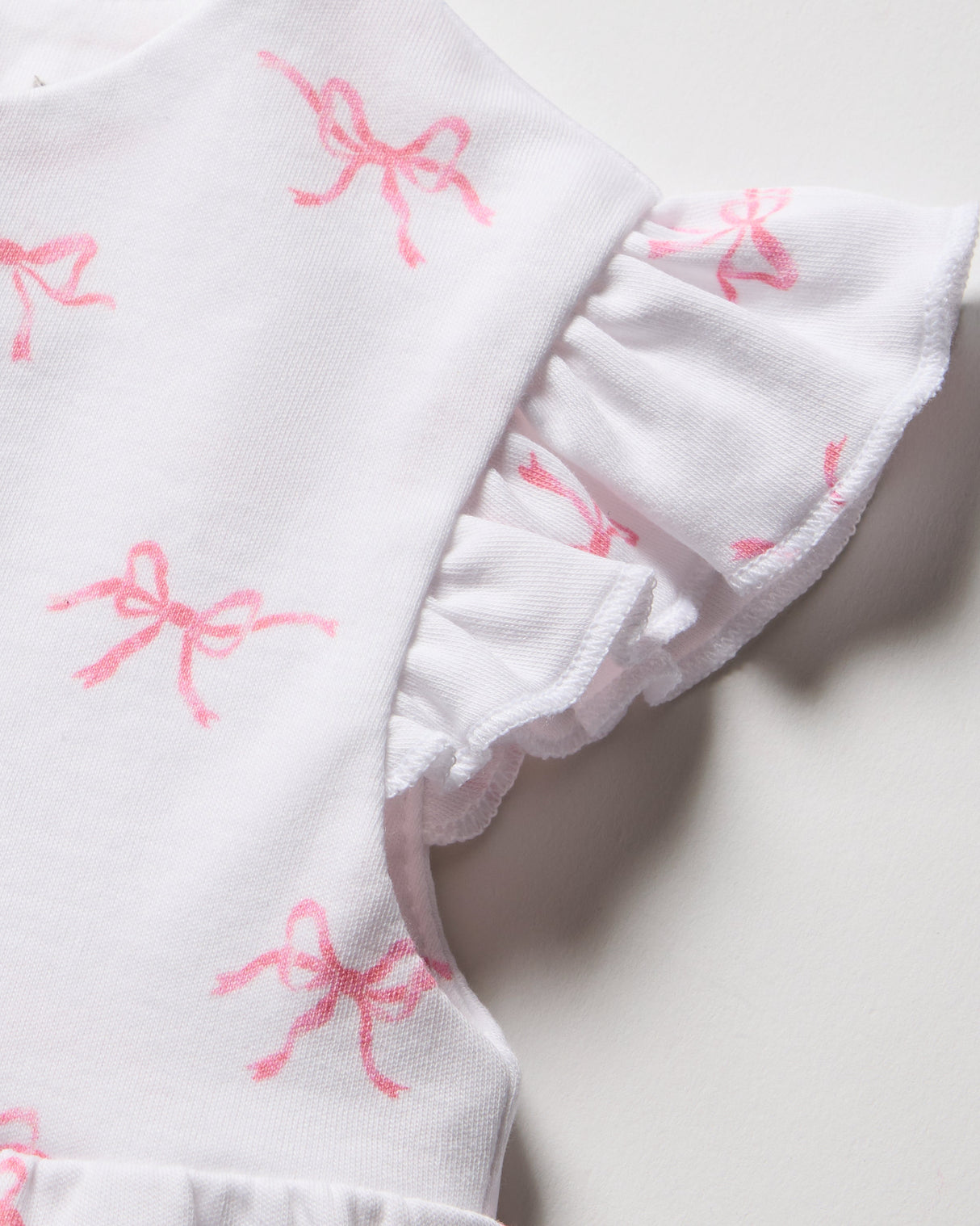 Baby's Pima Isla Play Romper in Blushing Bows