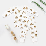 Long Sleeve 2 piece Bamboo Pajama Set - HoneyBug 