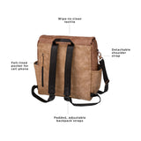 Boxy Backpack - Brioche - HoneyBug 